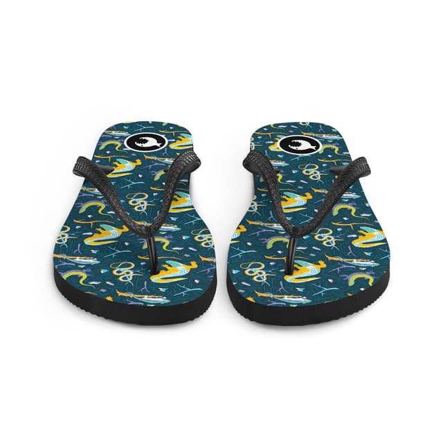Flip-flops | Alligators blue