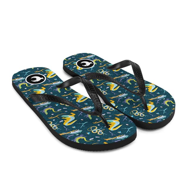 Flip-flops | Alligators blue