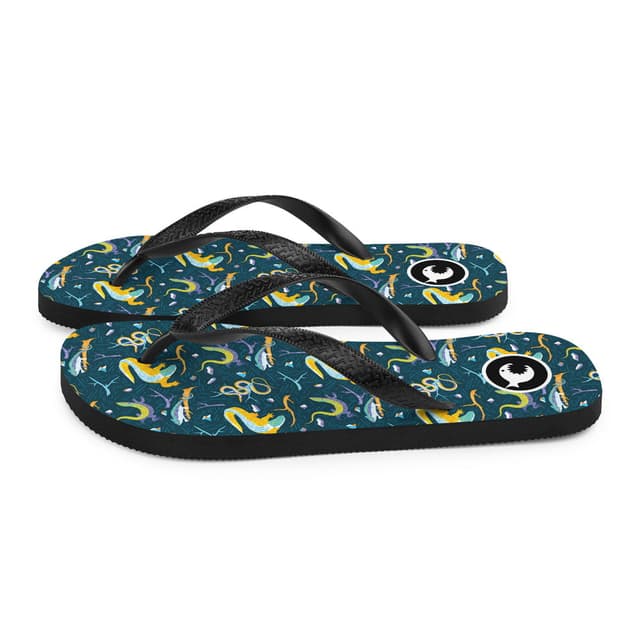 Flip-flops | Alligators blue