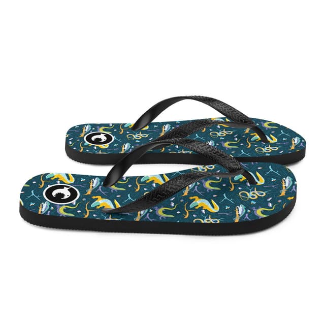 Flip-flops | Alligators blue