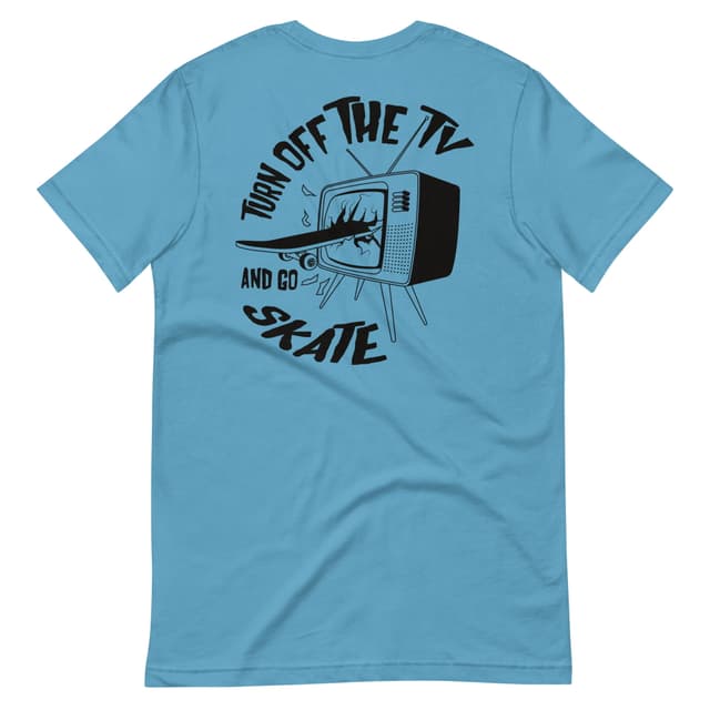 T-shirt | TV off