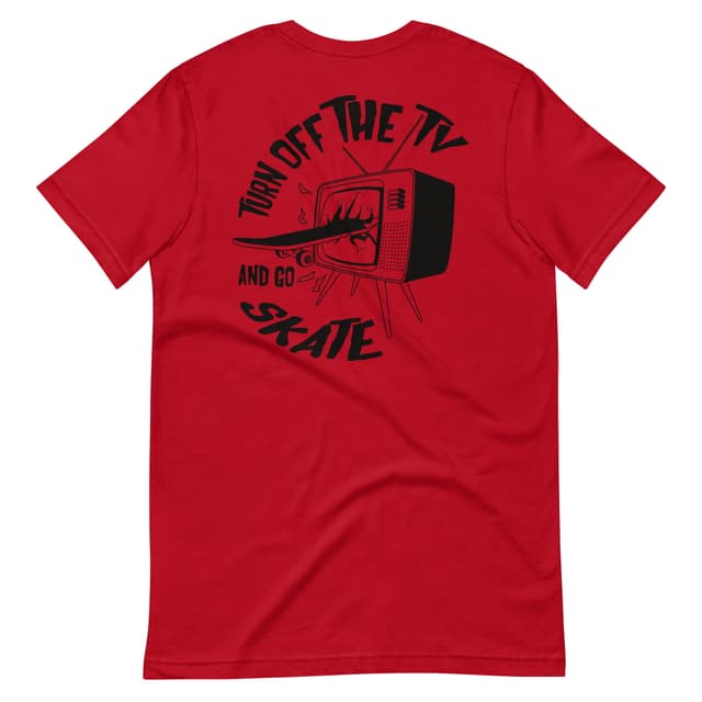 T-shirt | TV off