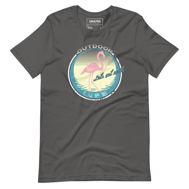 FLAMINGO_404 // PINK_GHOST_TEE