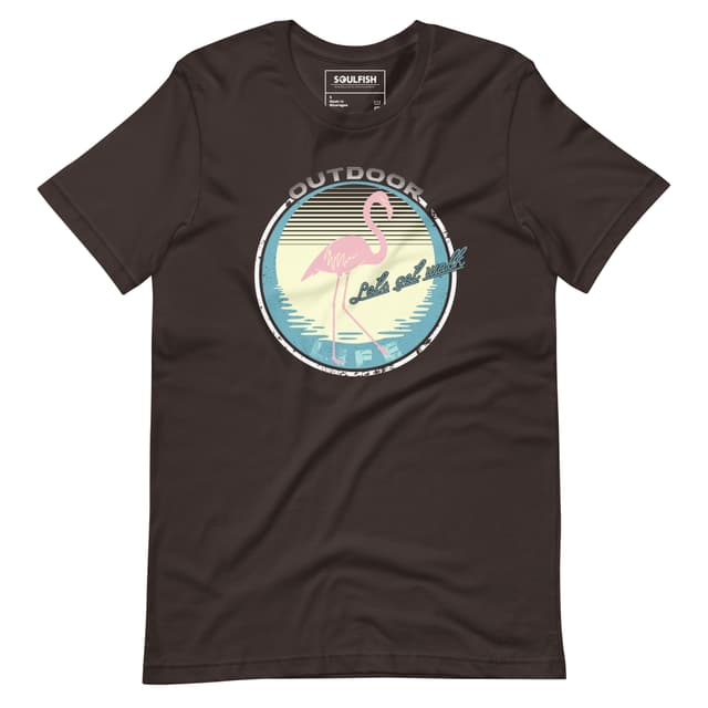 FLAMINGO_404 // PINK_GHOST_TEE