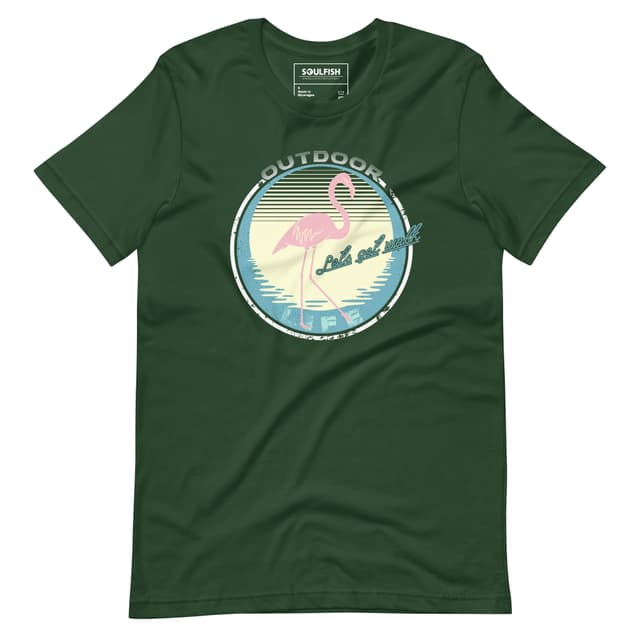 FLAMINGO_404 // PINK_GHOST_TEE