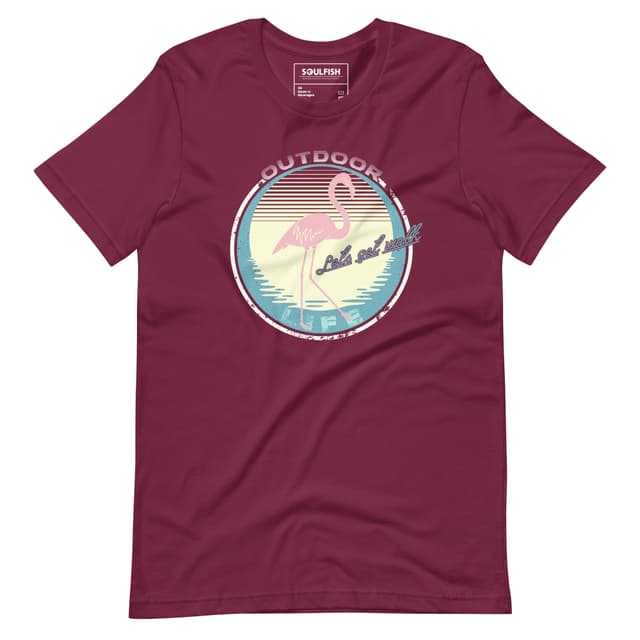 FLAMINGO_404 // PINK_GHOST_TEE