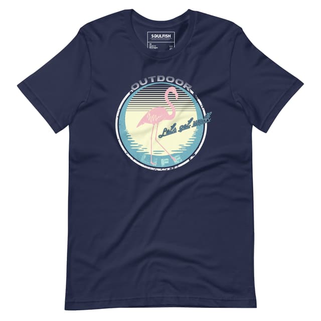FLAMINGO_404 // PINK_GHOST_TEE