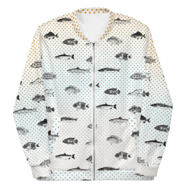 Unisex Bomber Jacket | Fishes