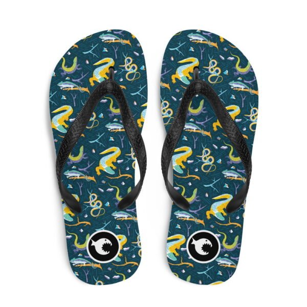 Flip-flops | Alligators blue